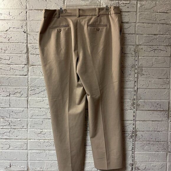 Charter Club Classic Fit Trouser Pants Brown 12 - Picture 8 of 13